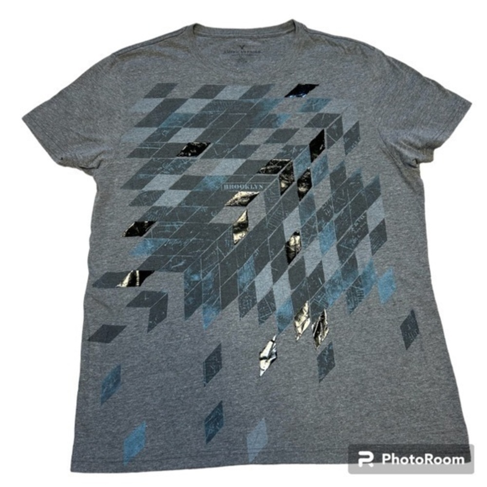 AMERICAN EAGLE BROOKLYN GRAPHIC T-SHIRT, XS